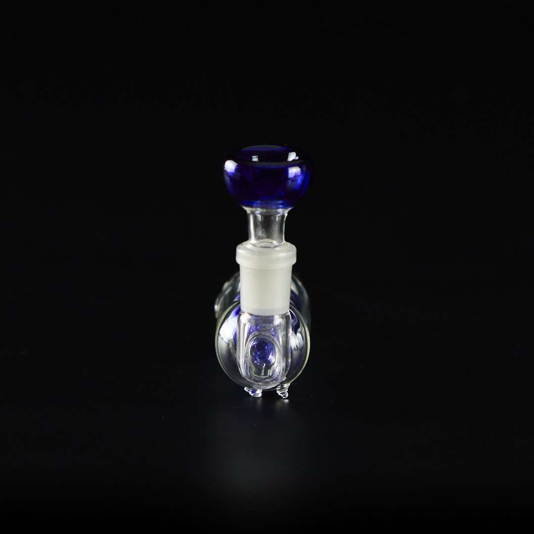 Pipa de cristal 13cm Con espiral interna