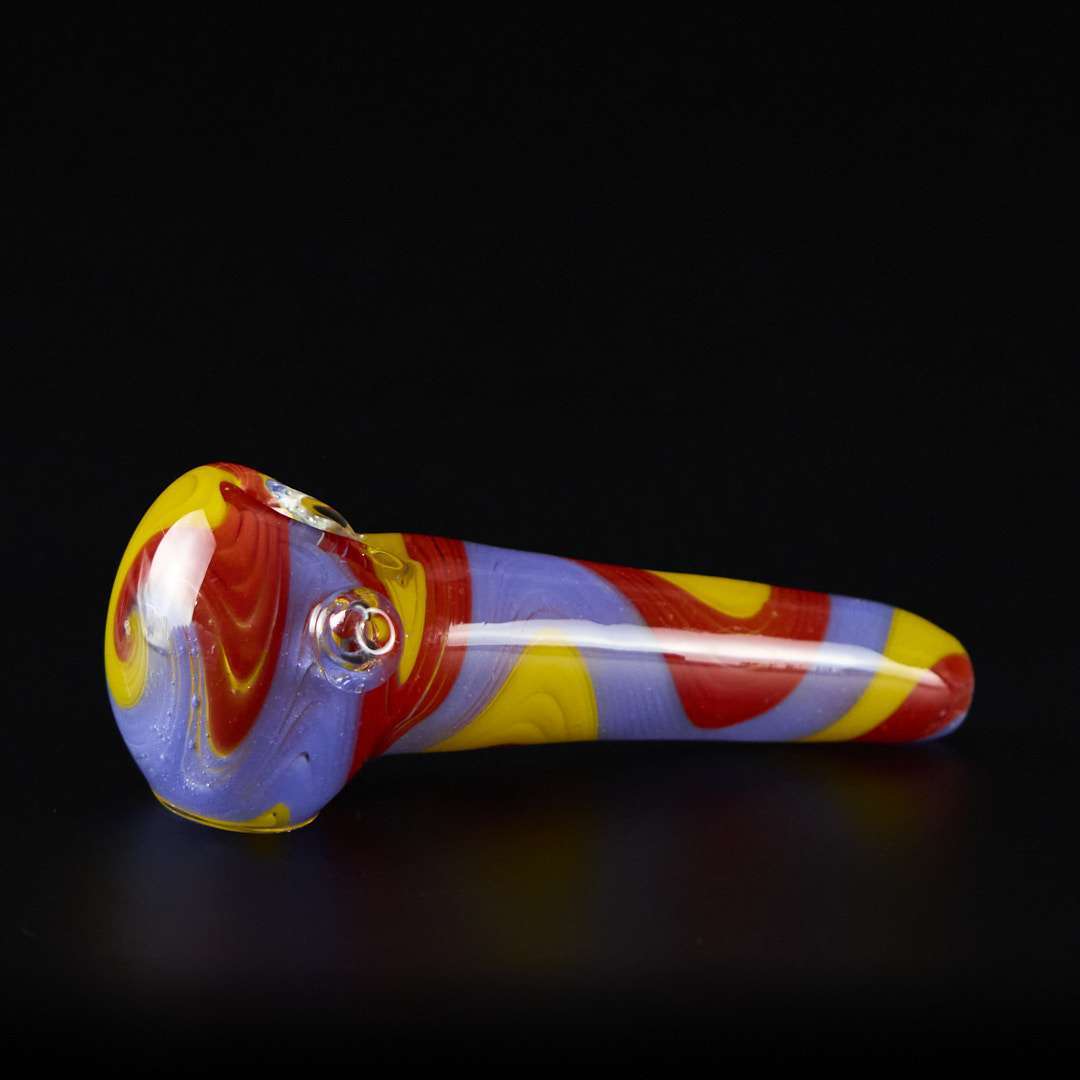 Pipa de cristal americana 11.5cm Salchipapa