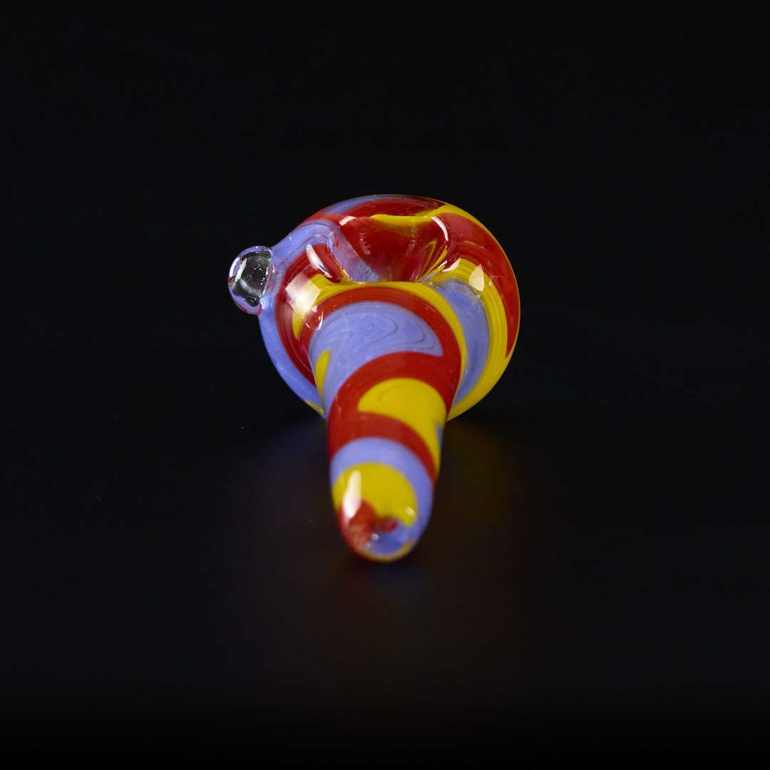 Pipa de cristal americana 11.5cm Salchipapa