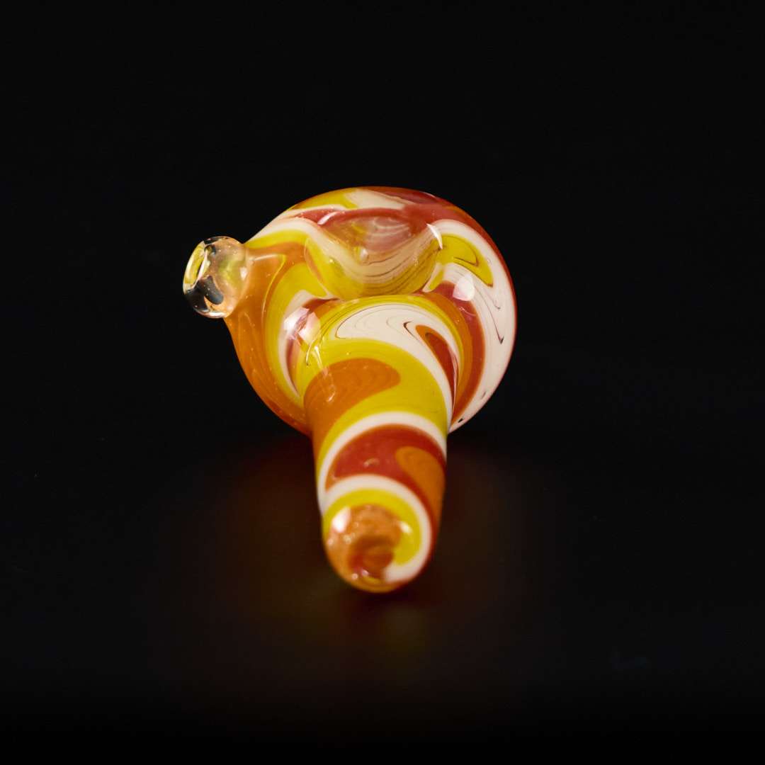 Pipa de cristal americana 11.5cm Salchipapa
