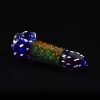 Pipa de cristal americana 13cm Heavy Lines