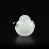 Pipa de cristal americana 9cm White Glow