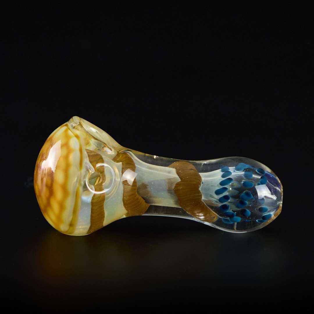 Pipa de cristal americana 9cm HoneyComb