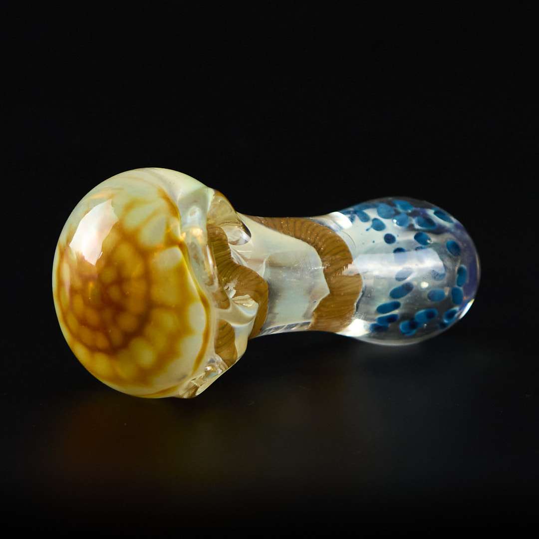 Pipa de cristal americana 9cm HoneyComb