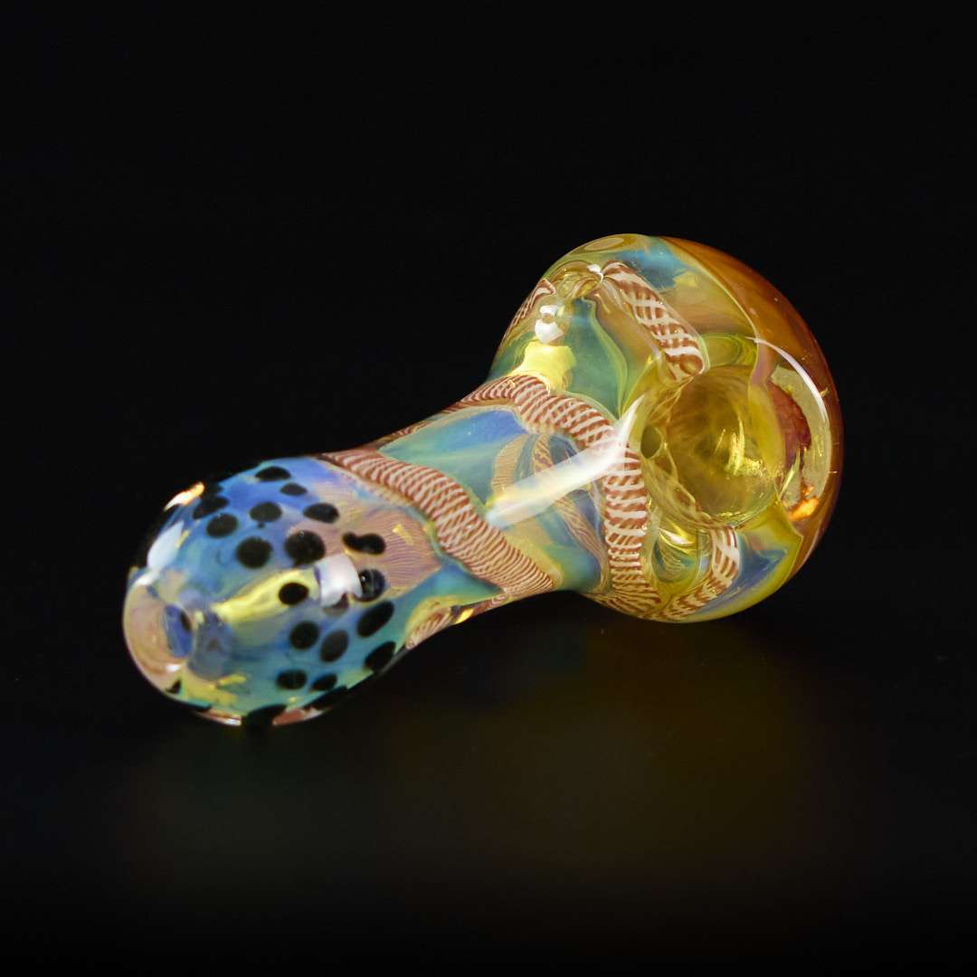 Pipa de cristal americana 9cm HoneyComb