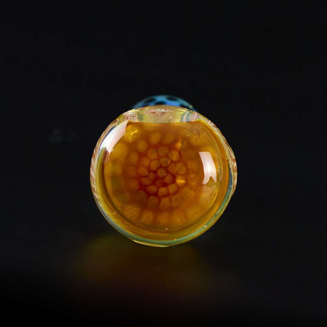 Pipa de cristal americana 9cm HoneyComb