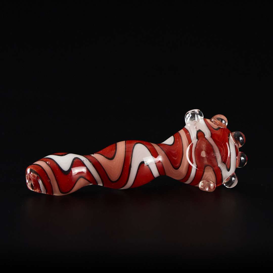 Pipa de cristal americana 13.5cm Yam Twist
