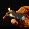Pipa de metal 9cm Solo Pipe con encendedor y accesorios