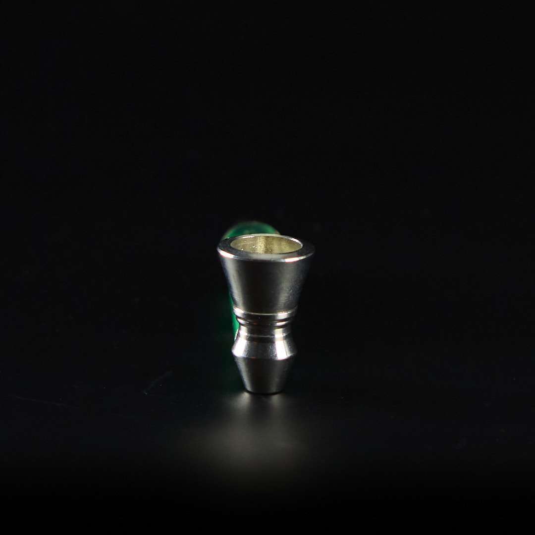 Pipa de metal 11cm Diseño grabado con láser