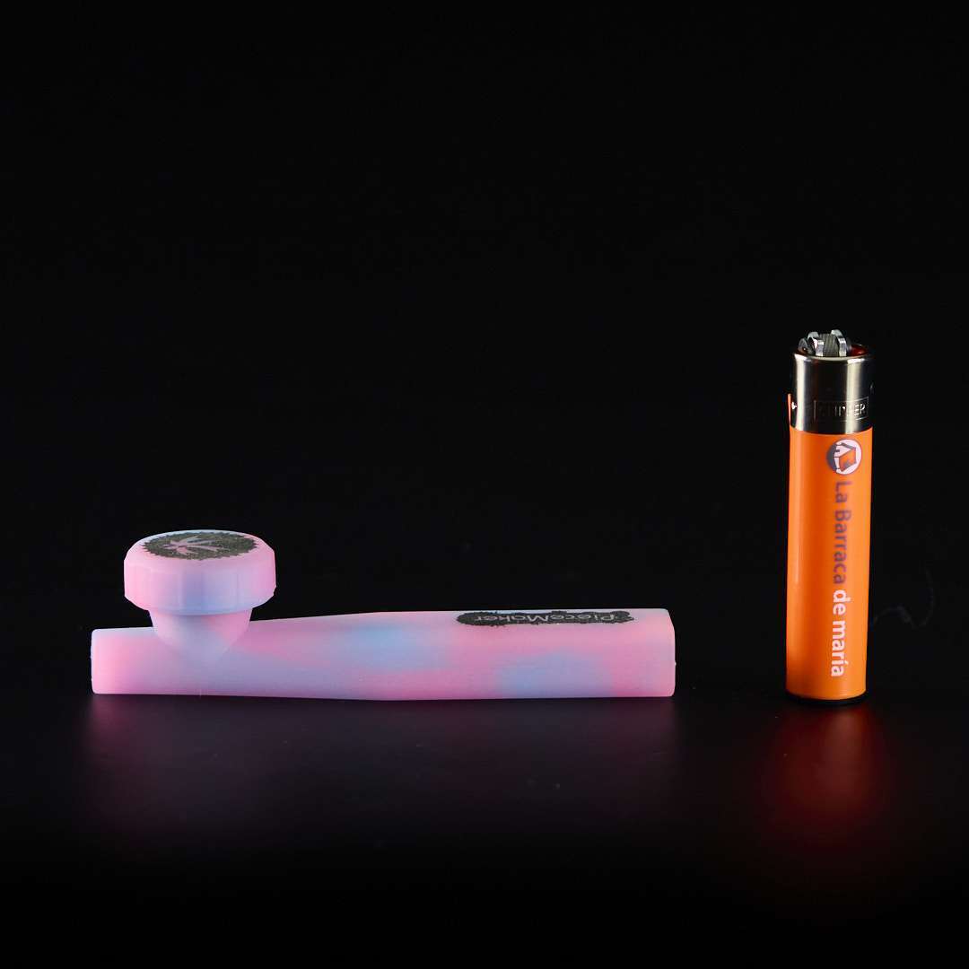 Pipa de silicona 12cm Piecemaker con tapa