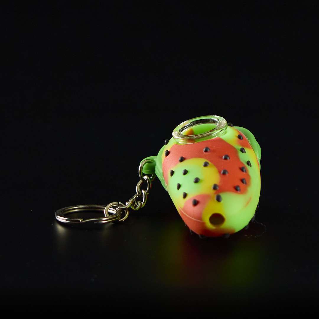 Pipa de silicona 7cm Fresa