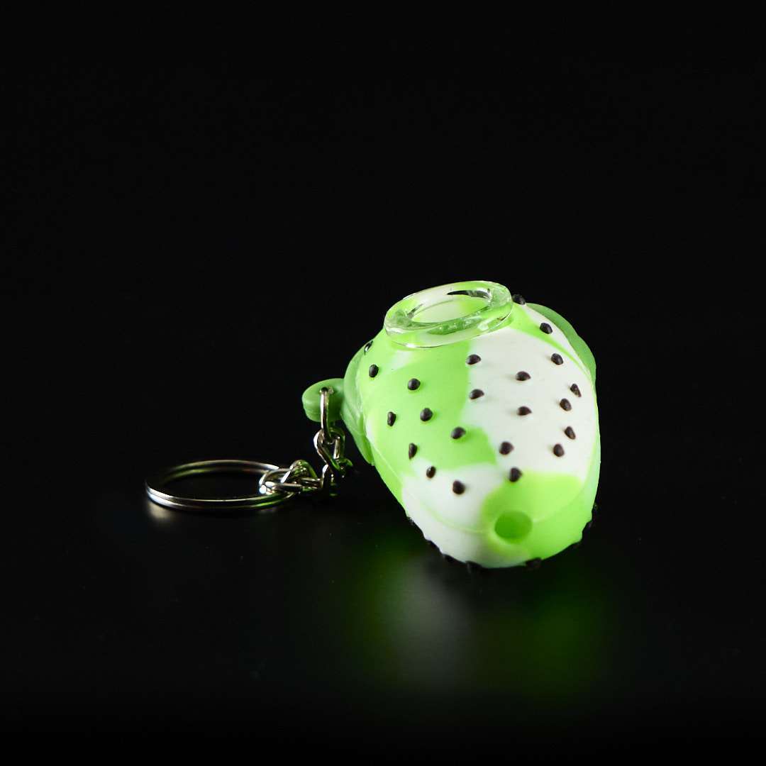 Pipa de silicona 7cm Fresa