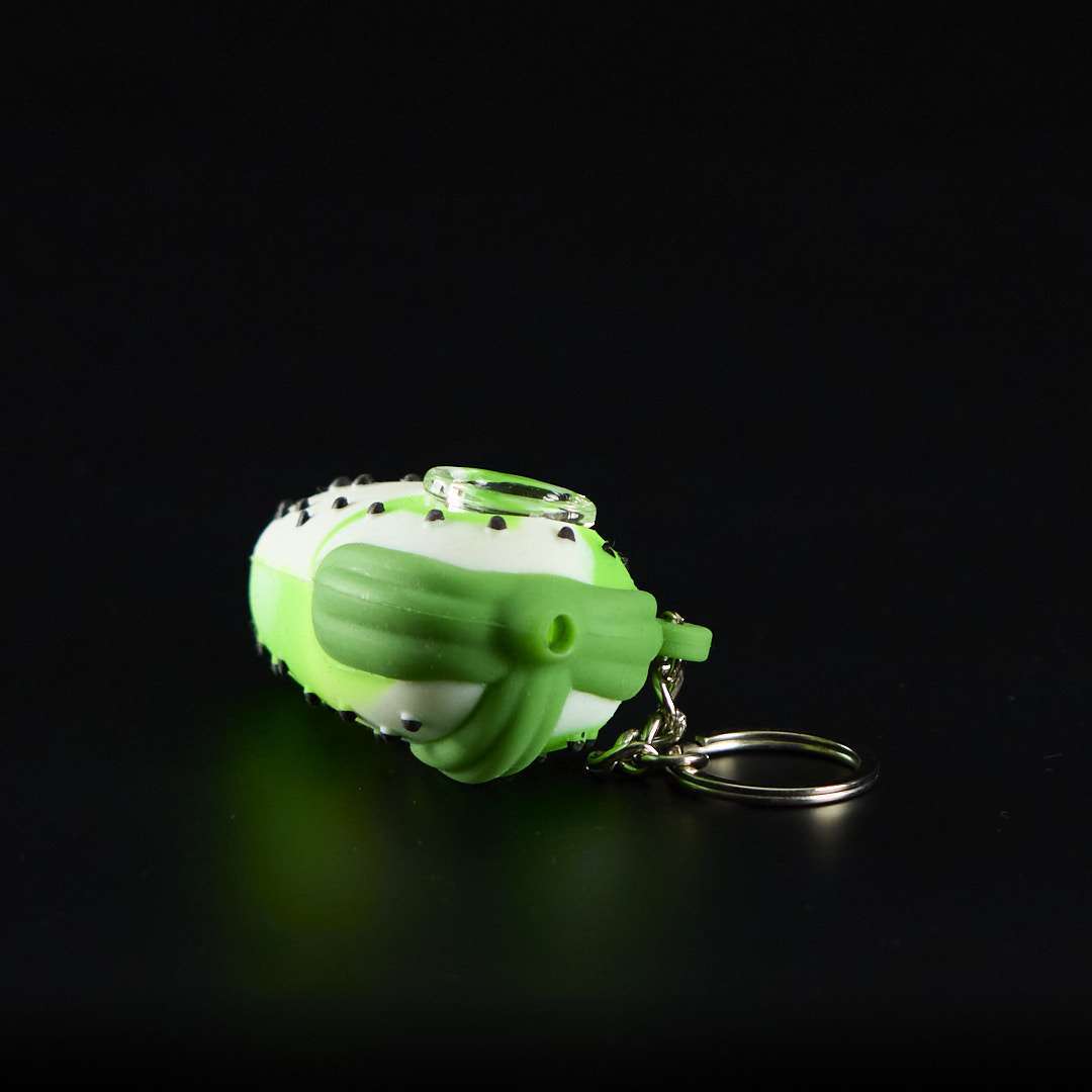Pipa de silicona 7cm Fresa