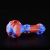 Pipa de silicona 10cm American style con cazoleta de cristal y dabber