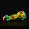 Pipa de silicona 10cm American style con cazoleta de cristal y dabber