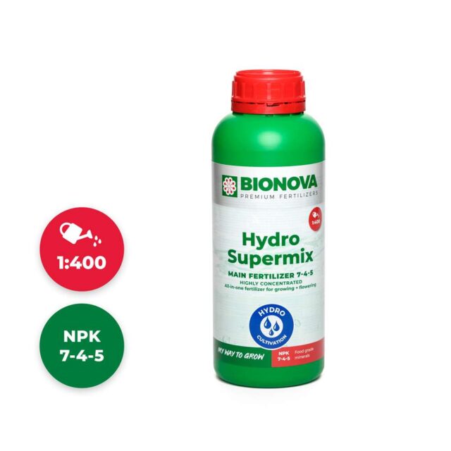 Hydro Supermix de Bionova Fertilizante para Hidroponía