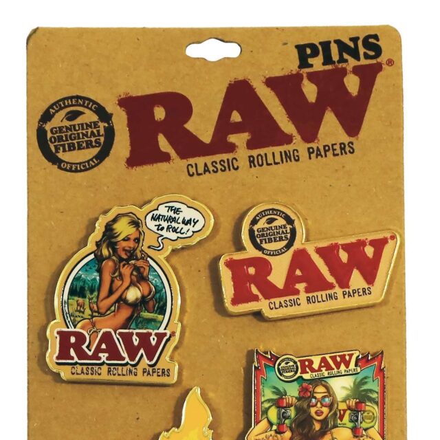 Juego de 4 pins de Raw