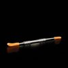 Dabber de Acero Inoxidable con Puntas en Silicona y Estuche - 10cm