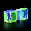 Contenedor de Silicona - Lego 60ml - Verde y Blue