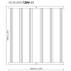 Luminaria LED Xplore Series de Dimlux 730W