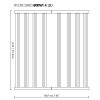Luminaria LED Xplore Series de Dimlux 800W HE 285