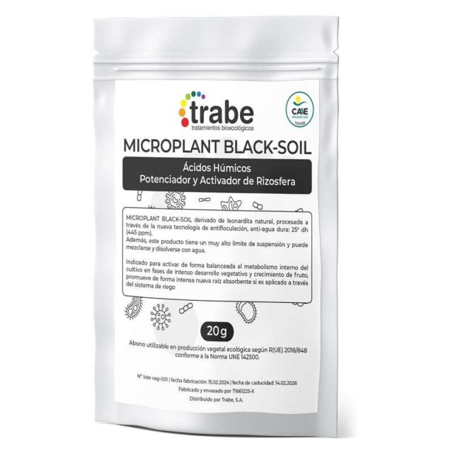 Microplant Black-Soil de Trabe Ácidos Húmicos