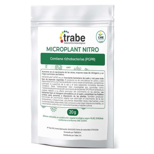Microplant Nitro de Trabe Rizobacterias para cultivo