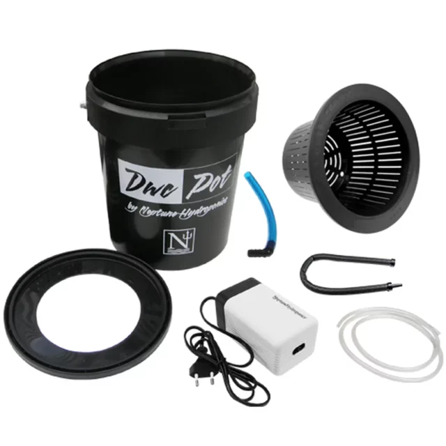Maceta hidropónica DWC POT 25L con tapa de Neptune Hydroponics
