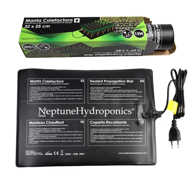 Manta calentadora impermeable de Neptune Hydroponics
