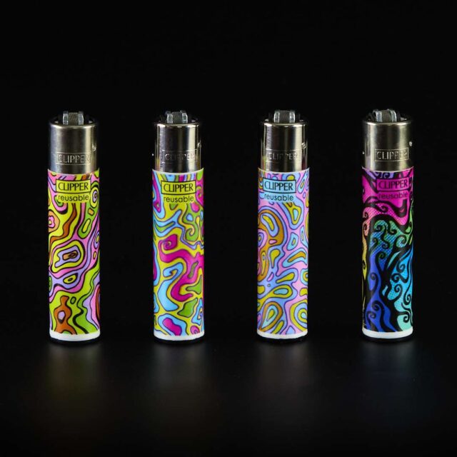 Mechero Clipper Classic Psychedelic Art