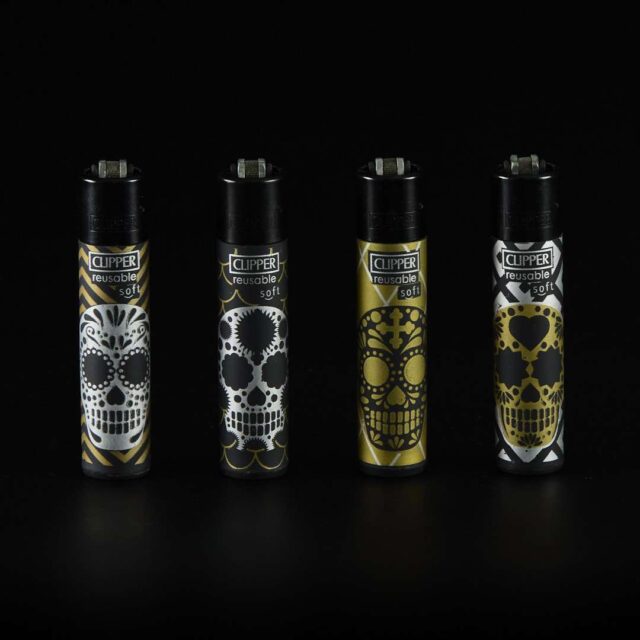 Mechero Clipper Classic Soft Catrina