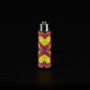 Mechero Clipper Classic con funda de PVC Corazón