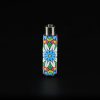 Mechero Clipper Classic con funda de PVC Flor