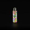 Mechero Clipper Classic con funda de PVC Ojo