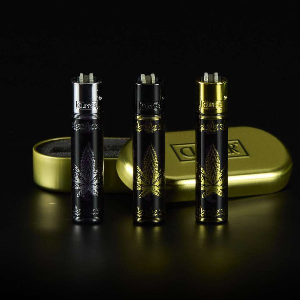 Mechero Clipper de metal Hoja ampliada