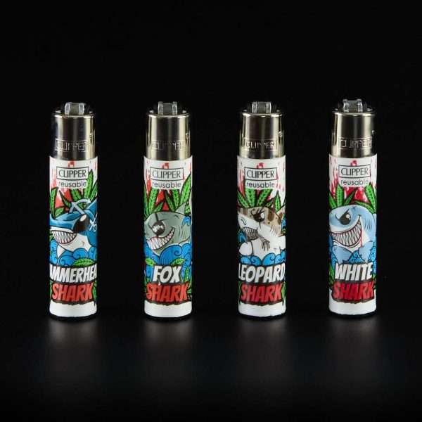 Mechero Clipper Classic Shark