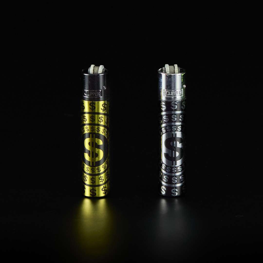 Mechero Clipper de metal Dollar - Imagen 2