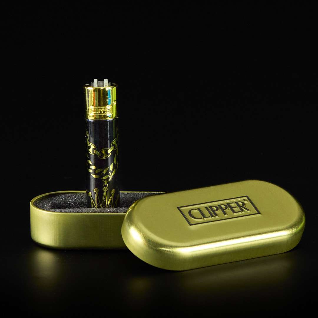 Mechero Clipper de metal Chain - Imagen 5