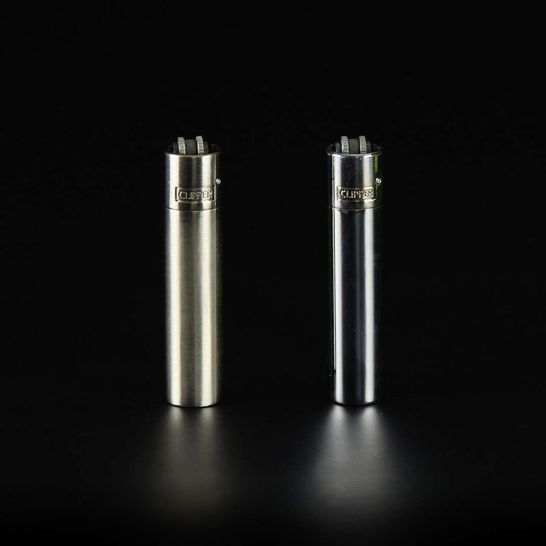Mechero Clipper de metal Silver