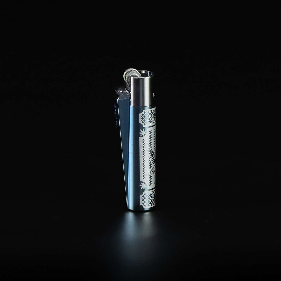 Mechero Clipper de metal Indian Weed