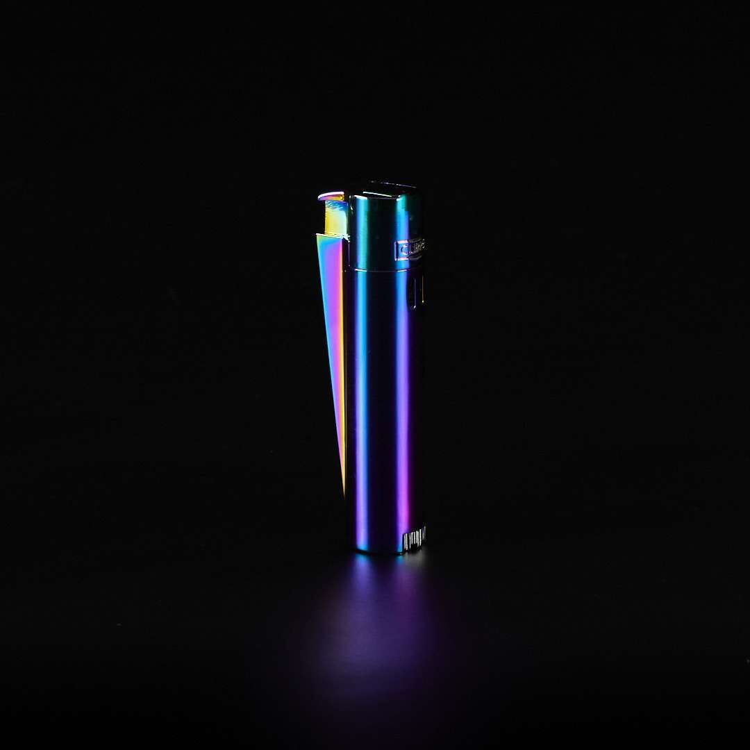 Mechero Clipper de metal electrónico Jet Flame soplete Tornasol