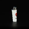 Mechero Clipper Classic con funda de PVC Hippie