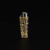 Mechero Clipper Classic con funda de corcho Mascaras tribales