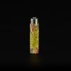 Mechero Clipper Classic con funda de corcho - Hojas 2