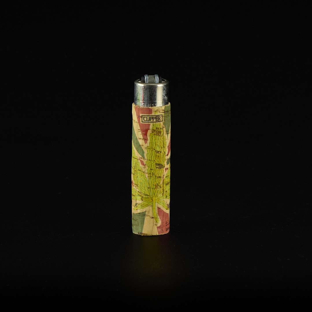 Mechero Clipper Classic con funda de corcho - Hojas 2 - Imagen 2