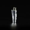 Mechero Clipper Classic con funda de PVC Hippie Brillante