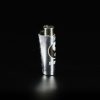Mechero Clipper Classic con funda de PVC Hippie Brillante