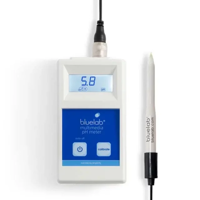 Medidor de pH Multimedia con Sonda Bluelab para Cultivos