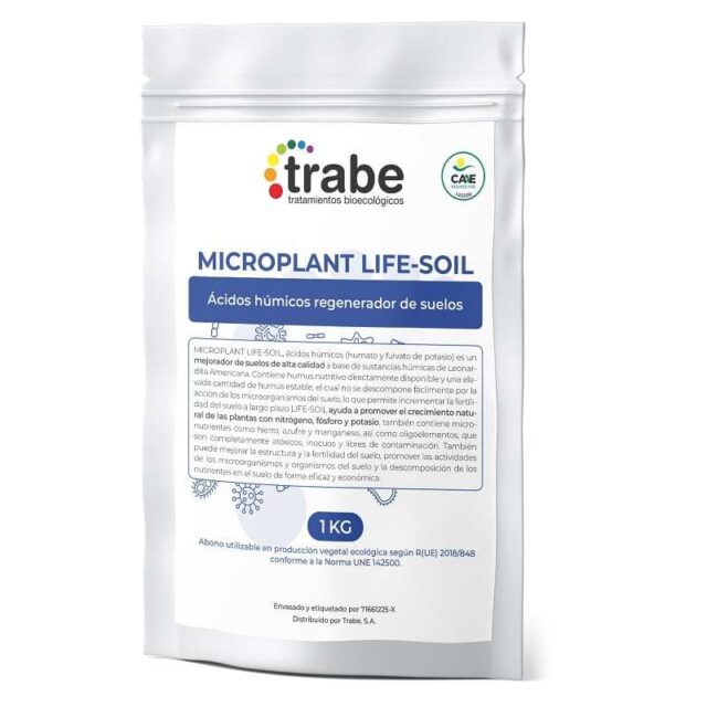 Microplant Life-Soil de Trabe Ácidos Húmicos