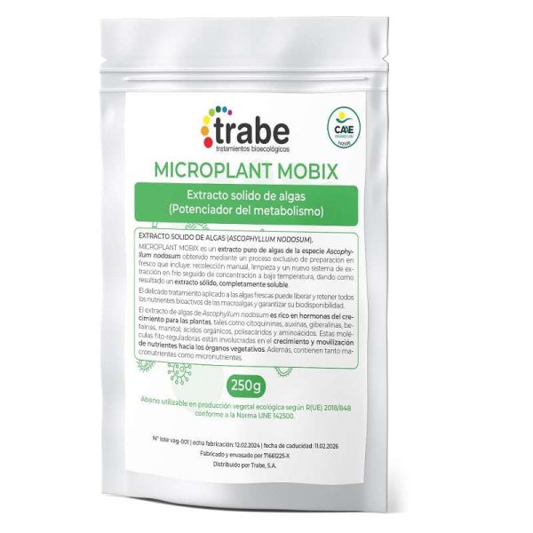 Microplant Mobix de Trabe Fertilizante de algas